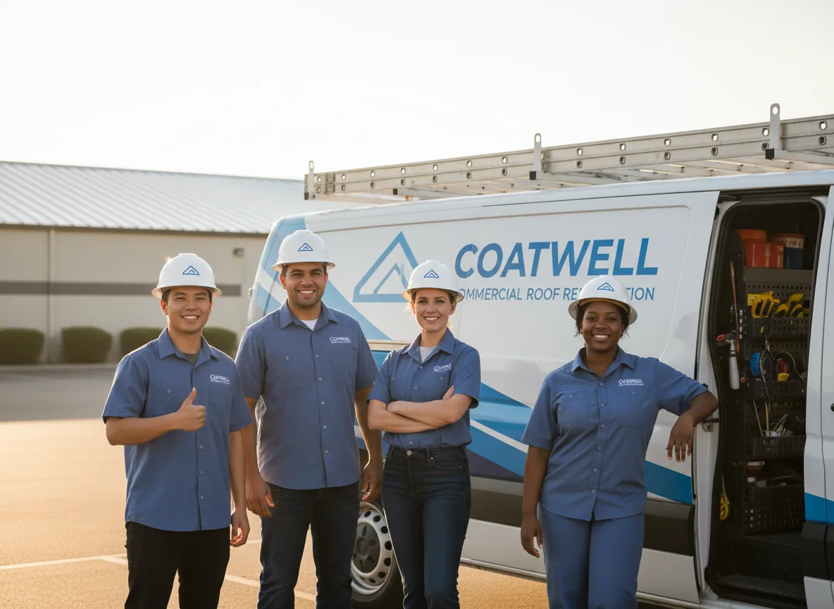 Commercial roof coating company in Bowersville, OH